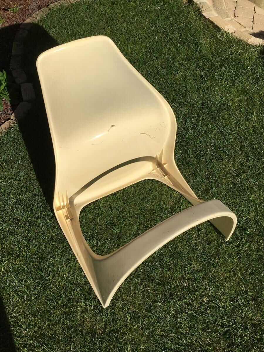 Pair of vintage cado chairs Steen Ostergaard - 1970