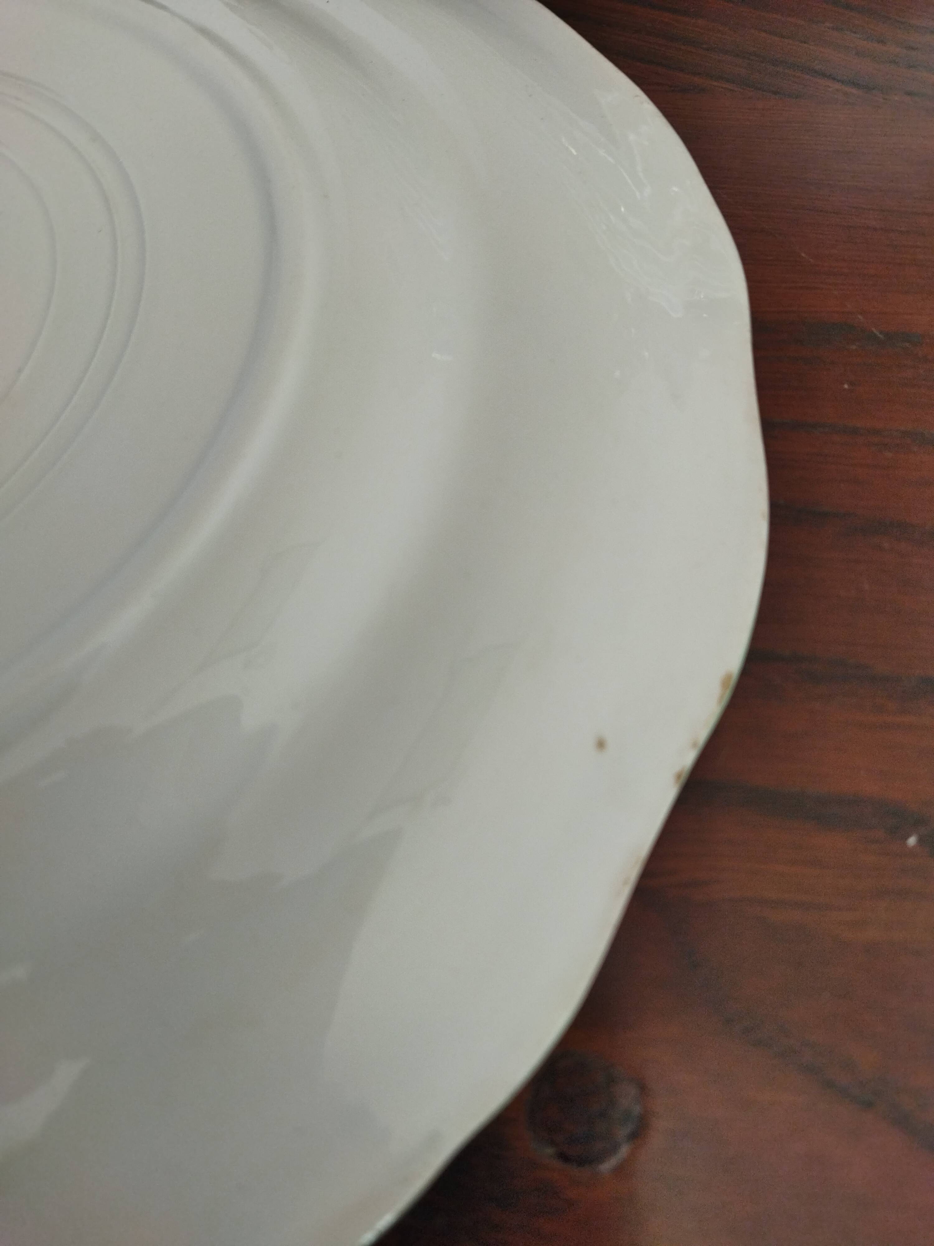 9 assiettes plates L'Amandinoise "Cafés Nico"