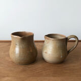 Set of 2 ceramic pitchers