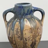 Vase by Gilbert Metenier art-deco ceramic stoneware