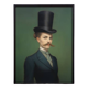 Old portrait - “Les moustachu-es” series