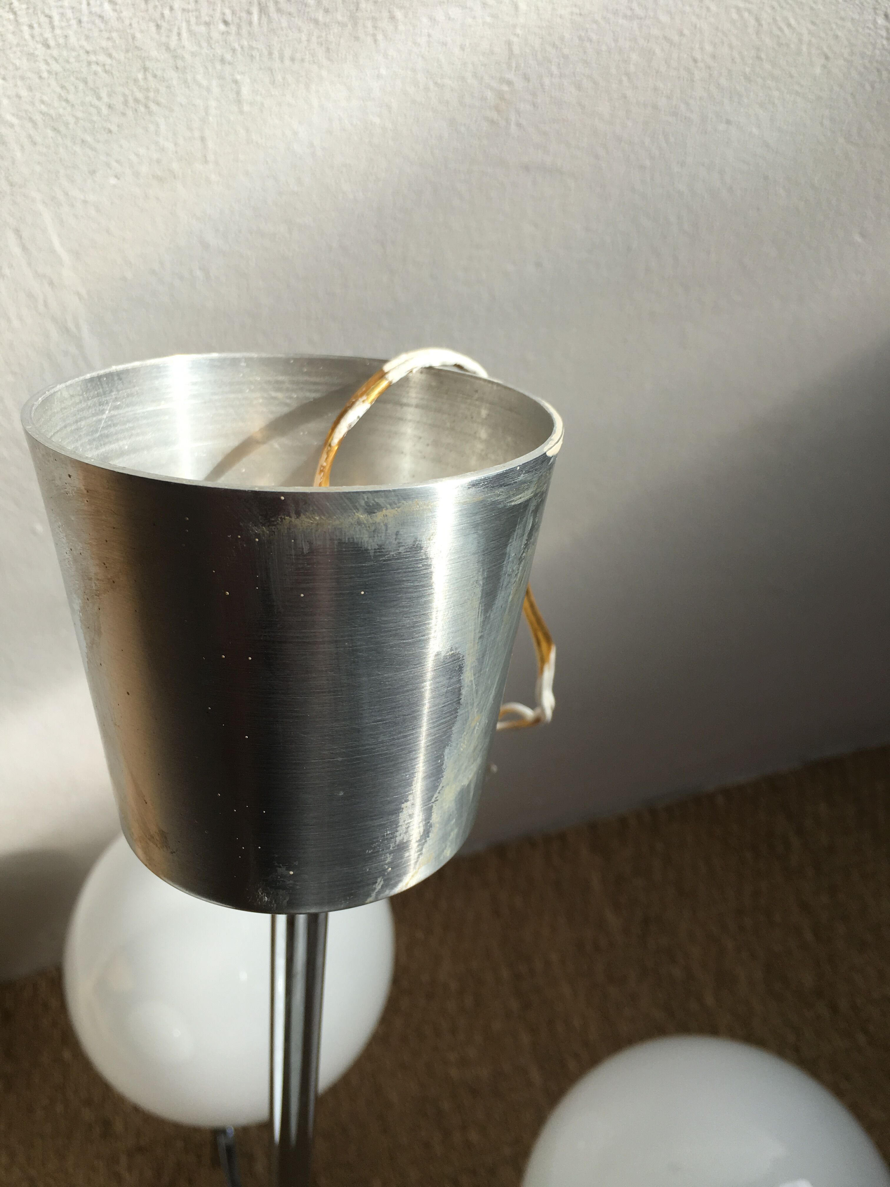 Gloss chrome and opaline 4 arm years 70/80