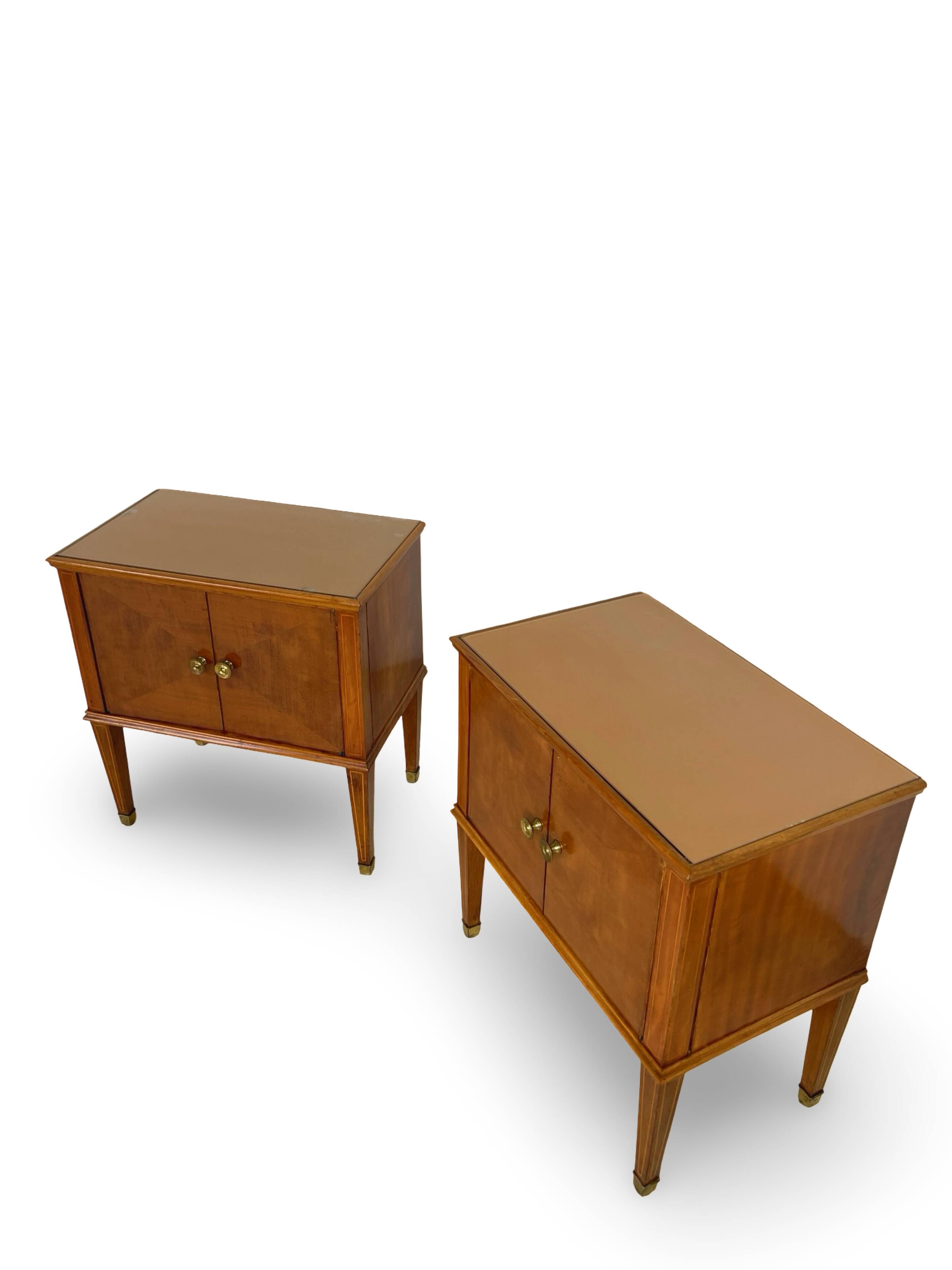 italian nightstands1950s