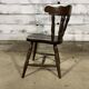 Chaise bistrot western