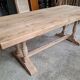 Table de ferme en orme