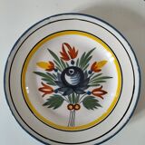6 earthenware plates from the East - vintage 1960s