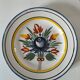6 earthenware plates from the East - vintage 1960s