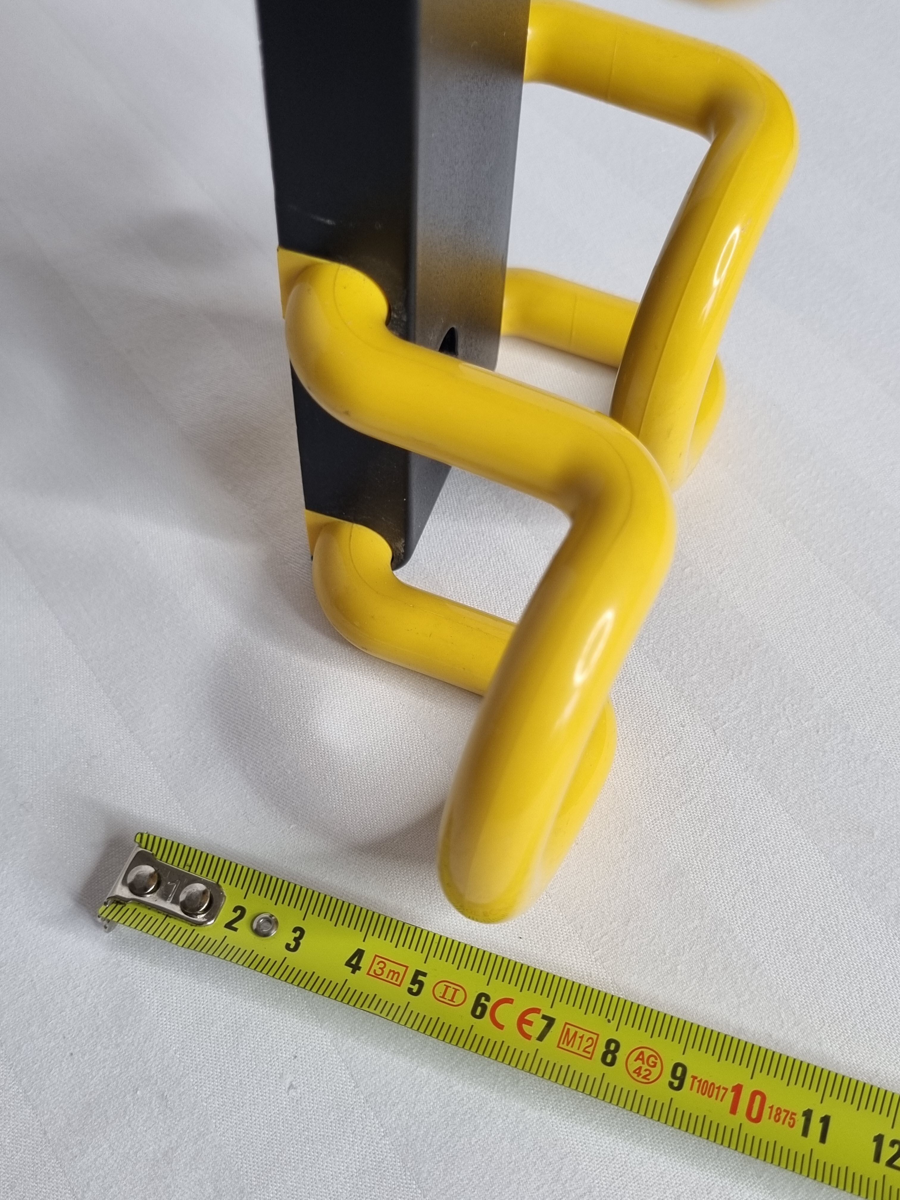 Wall rack Unilux style 80s, 3 hooks, 40 cm