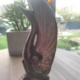 Ceramic soliflore vase in the shape of a swan
