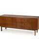 Important sideboard with drawers in teak, Italian design, 1960s.