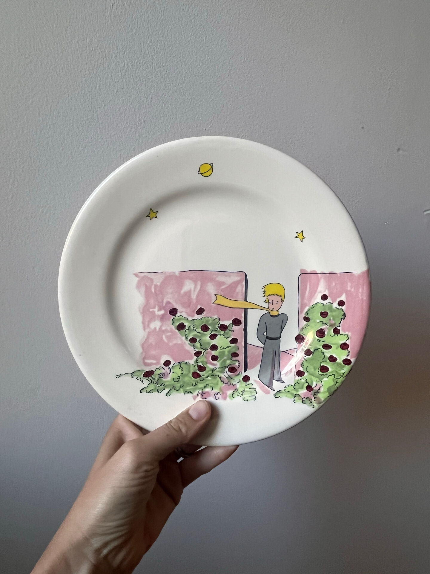 Gien Little Prince plate