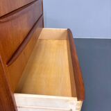 Commode à écrire en teck danois des années 1960