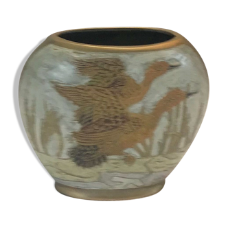 Brass vase