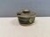 Lovely small ceramic sugar/jam jar, designed by Danish Jette Hellerøe 1970s.