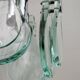Mid-Century Modern Italian Chrome and Thick Glass Pendant by Veca, 1960s
