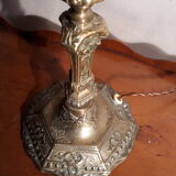 Old bronze lamp