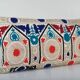 Vintage embroidered cushion cover 61x109 cm