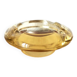 Vintage yellow Murano ashtray, 1970