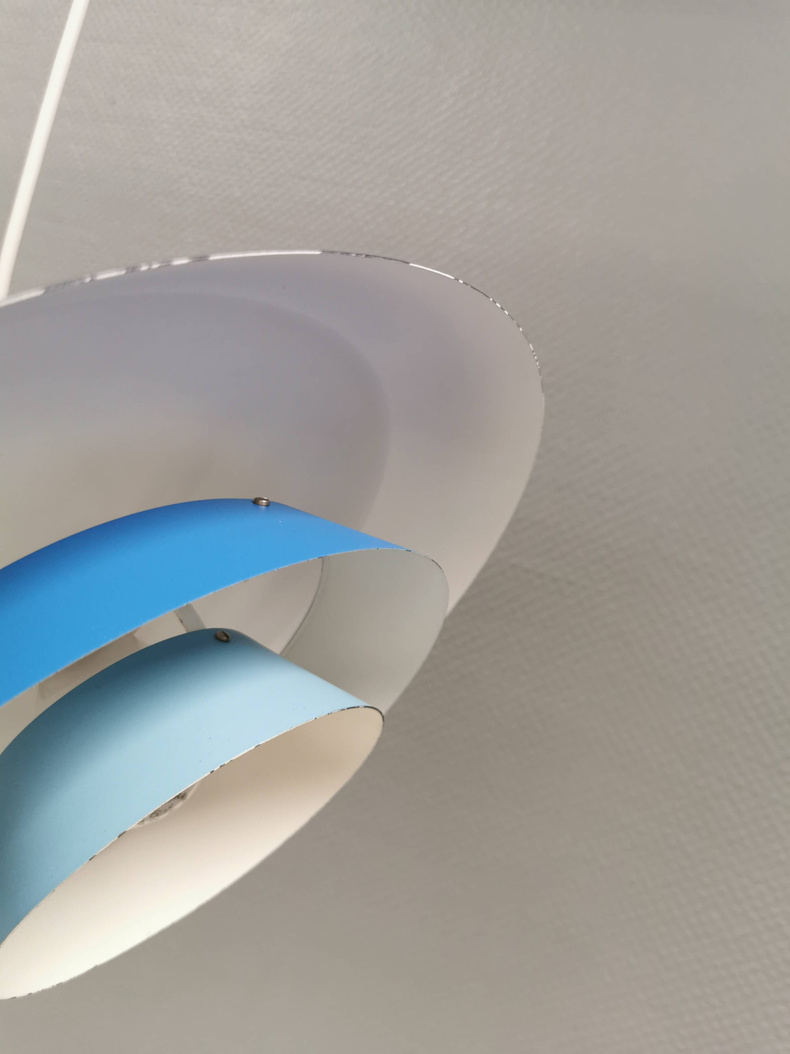 Hanging lamp, designed by Bent Karlby for Danish LYFA in 1968, model Troika