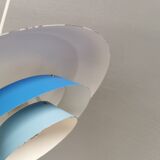 Hanging lamp, designed by Bent Karlby for Danish LYFA in 1968, model Troika