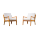 Teak Senator armchairs by Ole Wanscher