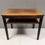 Nice side table in rosewood, probably Danish and from the 60s.