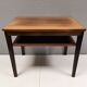 Nice side table in rosewood, probably Danish and from the 60s.