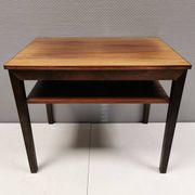 Nice side table in rosewood, probably Danish and from the 60s.