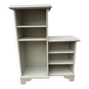 Bibliothèque en bois - peint