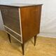 Mid Century Retro Teak & Lamination Cocktail Bar Cabinet (Circa 1950–1960)