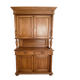 Display cabinet / Tall two-body sideboard in solid wood – Charm of the old.