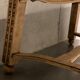 Table ferme poncée rallonges 260 cm