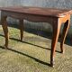 Small coffee or side table, oak, marquetry, Louis XV style, vintage