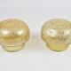 Pair of ceiling lamps, 1970s