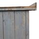 Characterful Old Blue Workbench Sideboard Unique 124cm