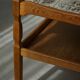 Modern Danish service trolley with tiled top, Henning Kjærnulf, Denmark, 1960s.