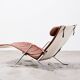 Fauteuil lounge Preben Fabricius & Jorgen Kastholm Grasshopper pour Kill Germany 1967