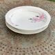 Lot de deux plats en porcelaine art deco, limoges france, BRB, fleurs roses