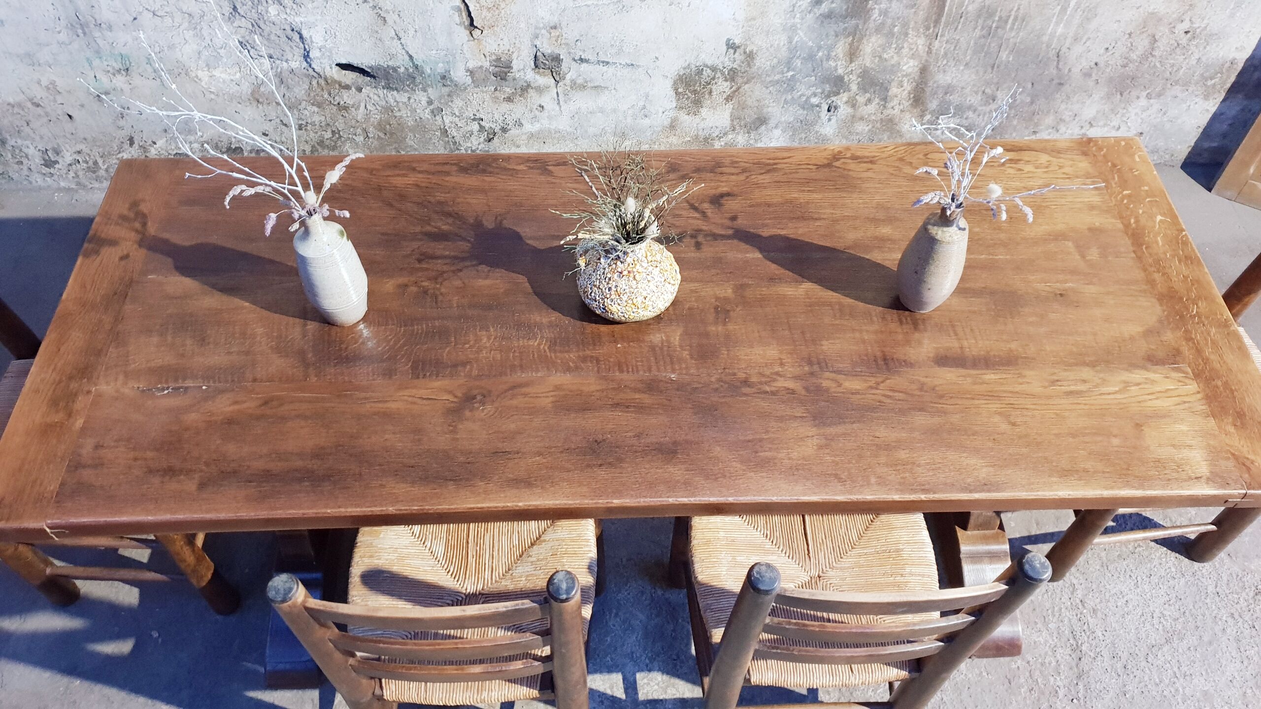 Vintage monastery table