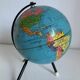 Vintage globe 1960 terrestrial small tripod Taride - 17 cm