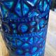 Vintage Germany Bay Deep Blue Vase