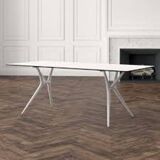 Foldable white Kartell table