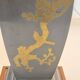 Vintage Asian Table Lamps in Pewter and Brass, 1950s, Set of 2