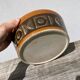 Glazed ceramic salad bowl 1970