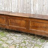 Wooden chest bench, 18th century
