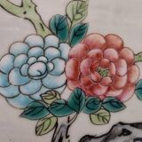 China - Circular fishbowl in Famille Rose enamel
