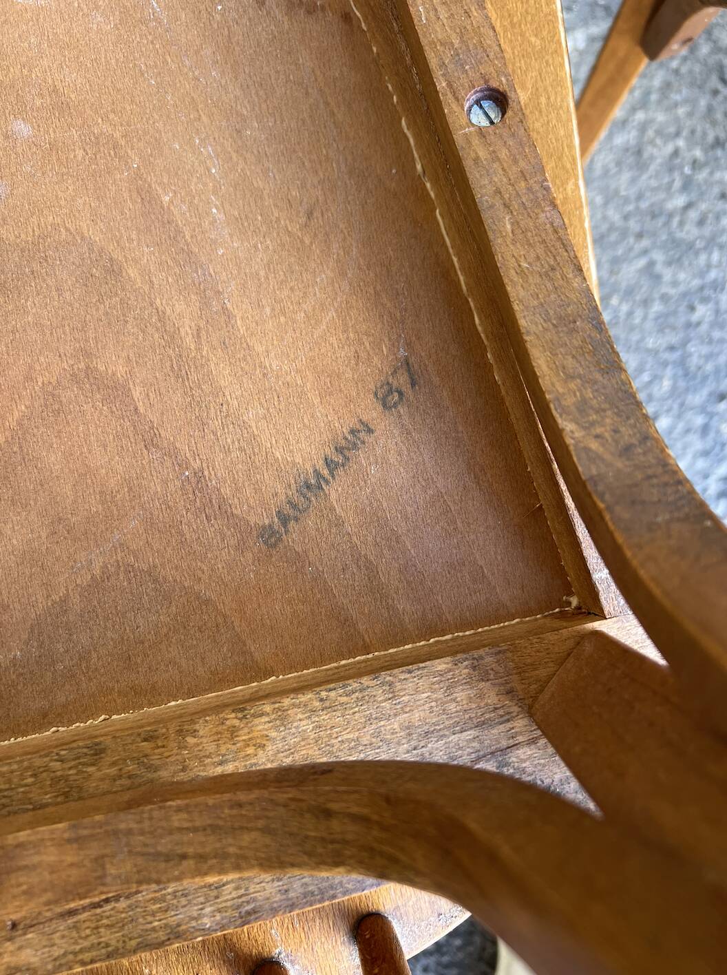 (Lot) 5 Vintage Baumann Bistro Chairs