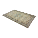 Anatolian handmade vintage rug 297 cm x 187 cm