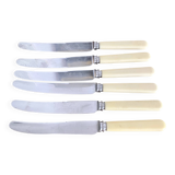6 Philip Ashberry & Sons knives made in Sheffield England 24 cm