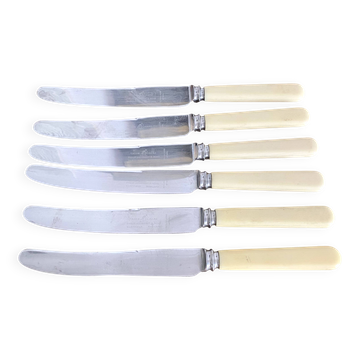 6 couteaux Philip ashberry & sons made in Sheffield england  24 cm